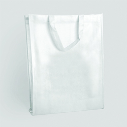 Neutral White Fabric Bags