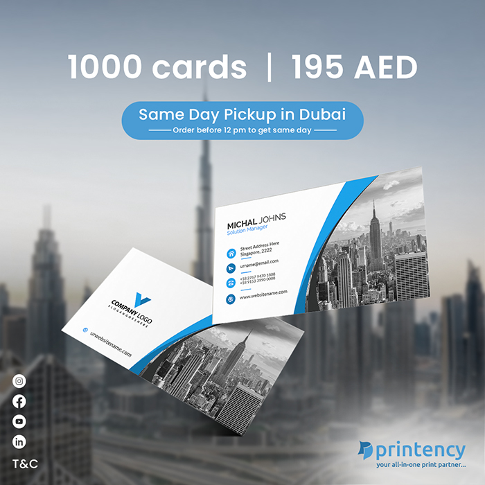 Business card offer 195